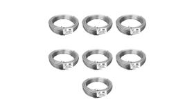 Kit com 7 kg de arame liso galvanizado - bwg14-2,11mm - jst