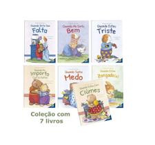 Kit com 7 Livros da Coleção Como Eu Me Sinto - Cornelia Maude Spelman - Capa Cartão