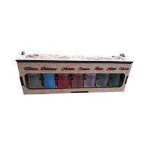 Kit Com 7 Perfumes da Unção Bíblica + Caixa Porta Óleo - Aromas e Significados