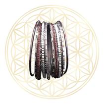 Kit com 7 Pulseiras Tradicional Indiana
