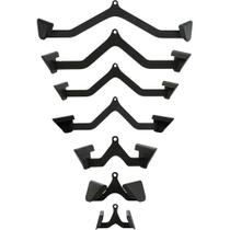 Kit com 7 puxadores anatômicos + suporte de parede Kit com 7 puxadores anatômicos + suporte de parede