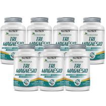 Kit Com 7 Tri Magnésio (taurato, malato e bisglicinato) 500mg 60 Caps -Flora Nativa Kit Com 7 Tri Magnésio (taurato, malato e bisglicinato) 500mg 60 Caps -Flora Nativa