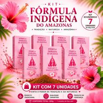 Kit com 7 Unidades Flor do Amazonas em Pó Harmonia Renovação Conexão com a Natureza Kit com 7 Unidades Flor do Amazonas em Pó Harmonia Renovação Conexão com a Natureza