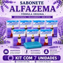 Kit com 7 Unidades Sabonete Alfazema Limpeza Proteção Harmonia Espiritual Kit com 7 Unidades Sabonete Alfazema Limpeza Proteção Harmonia Espiritual