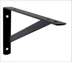 Kit com 8 Apoios em Mao francesa para prateleira madeira