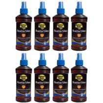 Kit com 8 banana boat bronzeador oleo spray fps 8 236ml