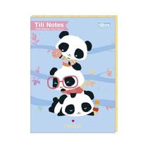 Kit com 8 Blocos Adesivos Tili Notes Tilibra - Panda