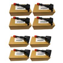 KIT com 8 Bobinas de Ignição Honda Fit 1.4 8v Cm11108 Cm11109 Hitachi Dianteira e Traseira