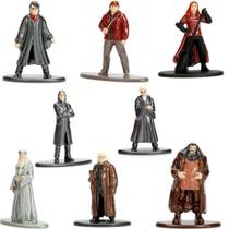 Kit Com 8 Bonecos Mini-Figuras Nano Metalfigs Harry Potter - DTC