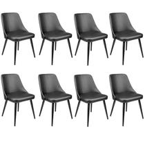 Kit com 8 Cadeiras para Sala de Jantar Bárbara Kit com 8 Cadeiras para Sala de Jantar Bárbara