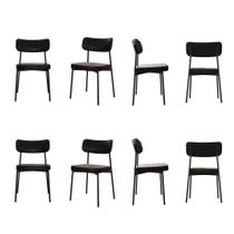 Kit com 8 Cadeiras para Sala de Jantar Mona Yescasa