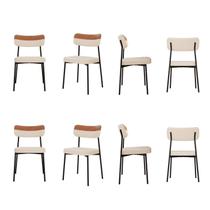 Kit com 8 Cadeiras para Sala de Jantar Mona Yescasa Kit com 8 Cadeiras para Sala de Jantar Mona Yescasa