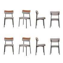 Kit com 8 Cadeiras para Sala de Jantar Mona Yescasa Kit com 8 Cadeiras para Sala de Jantar Mona Yescasa