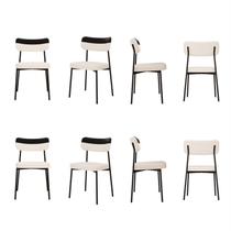 Kit com 8 Cadeiras para Sala de Jantar Mona Yescasa Kit com 8 Cadeiras para Sala de Jantar Mona Yescasa