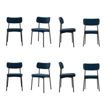 Kit com 8 Cadeiras para Sala de Jantar Mona Yescasa Kit com 8 Cadeiras para Sala de Jantar Mona Yescasa