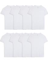 Kit com 8 Camisetas Fruit of the Loom Active Cotton Blend para Homem Kit com 8 Camisetas Fruit of the Loom Active Cotton Blend para Homem