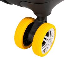 Kit com 8 Capas Protetoras de Rodas em Silicone - Amarelo - Sestini