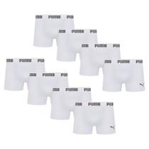 Kit Com 8 Cuecas Boxer Box Sem Costura Masculina Adulta Em Microfibra
