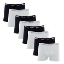 Kit Com 8 Cuecas Mash Boxer Box Masculina De Cotton