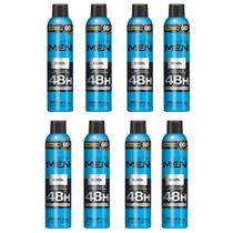 Kit com 8 - Desodorante Antitranspirante Soffie Men Cool