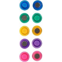 Kit com 8 e 10 Unidades de Imãs Coloridos para Geladeira e Quadros / WX Gift - Win Paper