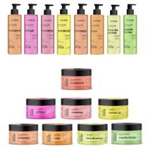 Kit com 8 Esfoliante 300g e 8 Hidratante 190ml Labotrat