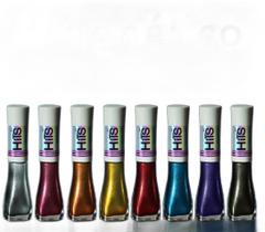 Kit Com 8 Esmaltes Efeito Magnético Hits e Ganhe o Imã de Brinde