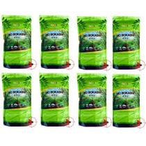 Kit Com 8 Fertilizantes Orgânico Bio Bokashi Farelado 1kg