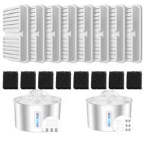 Kit com 8 Filtros Substitutos de Espuma de Carvão Ativado BalimoPet Kit com 8 Filtros Substitutos de Espuma de Carvão Ativado BalimoPet