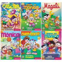 Kit Com 8 Gibis Da Mônica Leitura Divertida Para A Família