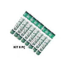 Kit Com 8 Lança Confetes De Papel Metalizado Ou Coloridos