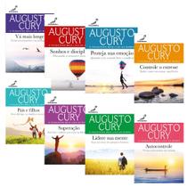 Kit com 8 Livros de Autoajuda - Augusto Cury