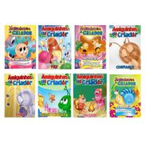 Kit Com 8 Livros Infantil Coleção Amiguinhos Do Criador - EDITORA