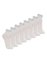Kit com 8 Pares de Meias Cano Médio Lupo 4200-088