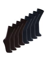 Kit com 8 Pares de Meias Casual Lupo 1210-201 Colorido