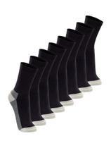 Kit com 8 Pares de Meias Esportiva Cano Longo Lupo 3250-002 Kit com 8 Pares de Meias Esportiva Cano Longo Lupo 3250-002
