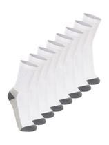 Kit com 8 Pares de Meias Esportiva Cano Longo Lupo 3250-002