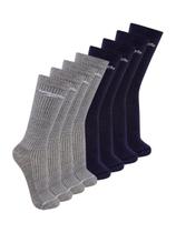 Kit com 8 Pares de Meias Esportiva Cano Longo Speedo 8027 Colorido Kit com 8 Pares de Meias Esportiva Cano Longo Speedo 8027 Colorido
