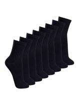 Kit com 8 Pares de Meias Esportiva Cano Médio Lupo 3290-009