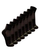 Kit com 8 Pares de Meias Esportiva Cano Médio Lupo 3360-002