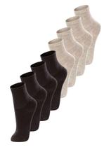 Kit com 8 Pares de Meias Infantil Cano Médio Lupo 2727-088 Colorido