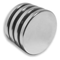 Kit com 8 Peças Ímã de Neodímio 25x3mm Super Forte