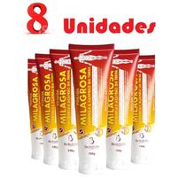 Kit com 8 Pomada Massageadora Milagrosa 150g Kit com 8 Pomada Massageadora Milagrosa 150g
