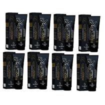 Kit Com 8 Pomada Premium 150 G Pomada Fisiofort Preta