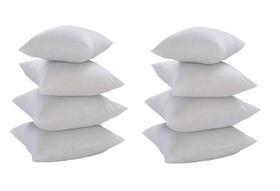 Kit Com 8 Refis De Almofada 45x45 Silicone Para Capas 40cm