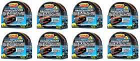 Kit Com 8 Renovador De Plásticos E Borrachas Luxcar 100g