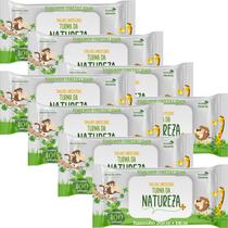 Kit Com 8 Toalha Umedecida Turma da Natureza 100 Unidades Total 800