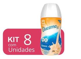 KIT Com 8 UN Glucerna SR Baunilha 200ml