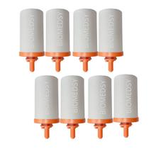 Kit com 8 velas Biomedsy Alcalina