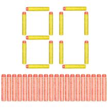 Kit com 80 Munições para Arminha de Brinquedo Lançador Nerf Ponta emborrachada Kit com 80 Munições para Arminha de Brinquedo Lançador Nerf Ponta emborrachada